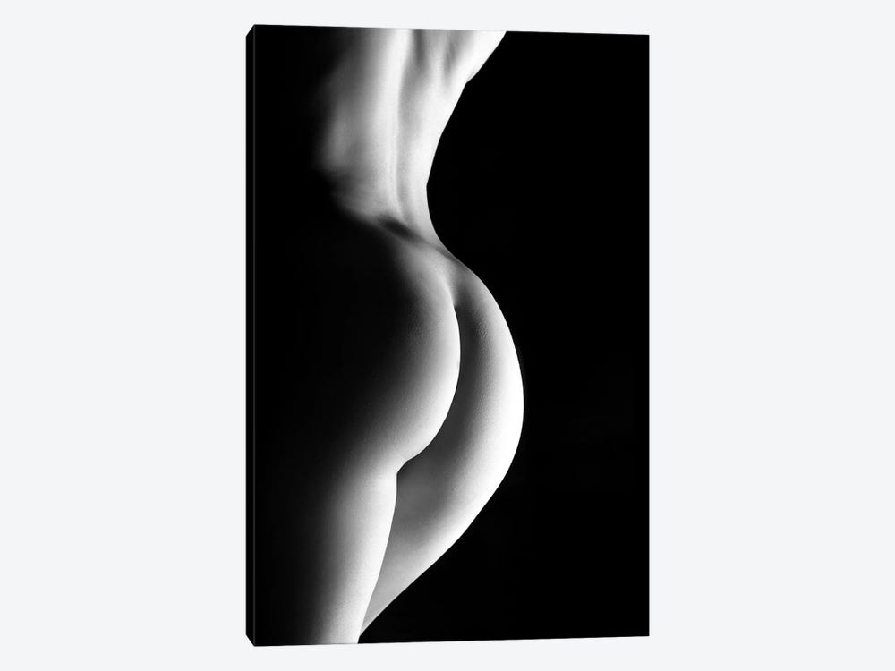 Vertical Closeup Of A Nude Sexy Womans Back And Ass by Alessandro Della Torre 1-piece Canvas Art