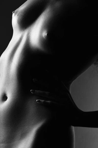 Nude Woman's Sexy Body I by Alessandro Della Torre canvas print