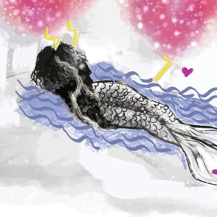 Mermaid by Alessandro Della Torre wall art