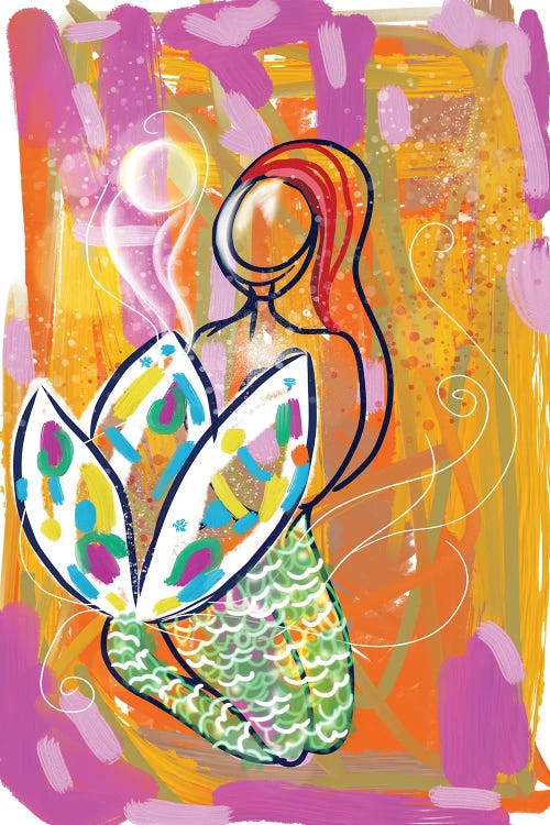 Mermaid II by Alessandro Della Torre wall art