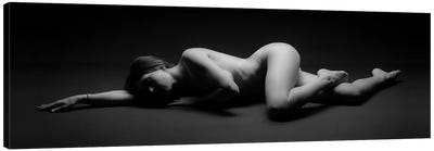 Nude Woman Laying Down Canvas Art Print - Alessandro Della Torre