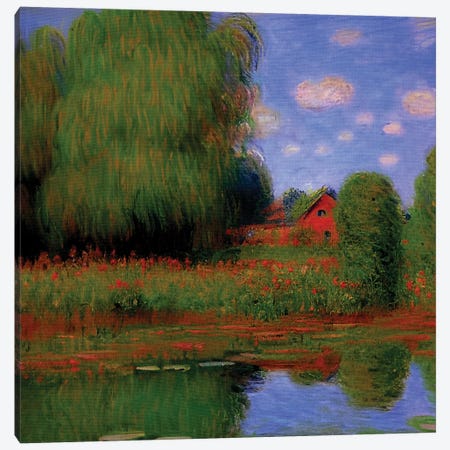 Tribute To Monet Canvas Print #ADT1149} by Alessandro Della Torre Art Print