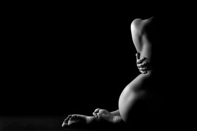 Nude Woman's Sexy Body II by Alessandro Della Torre canvas print