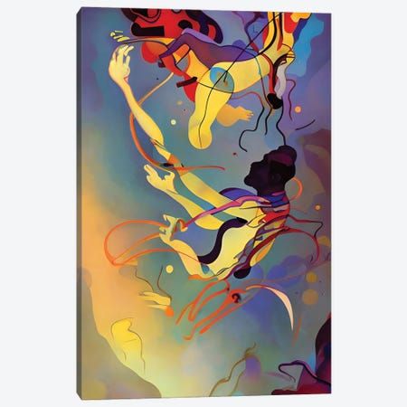 Abstract Modern Art Woman III Canvas Print #ADT1221} by Alessandro Della Torre Canvas Wall Art