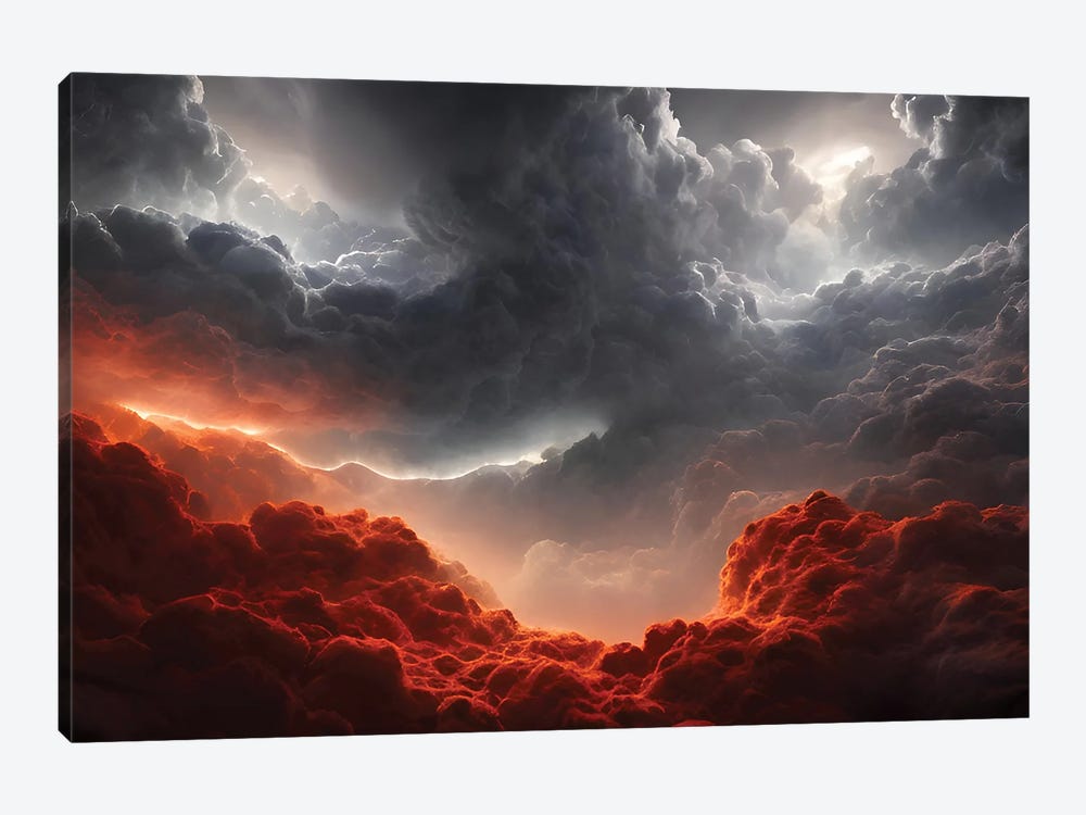 Final Battle Between Heaven And Hell - Board XXII by Alessandro Della Torre 1-piece Art Print