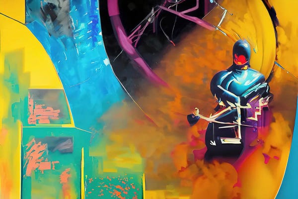 All Things Kandinsky: Abstract Painting In The Style Of Kandinsky II by Alessandro Della Torre