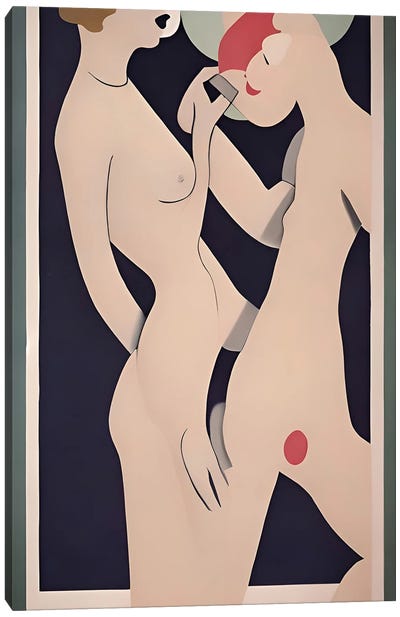Ai Art Deco' I Canvas Art Print - Alessandro Della Torre