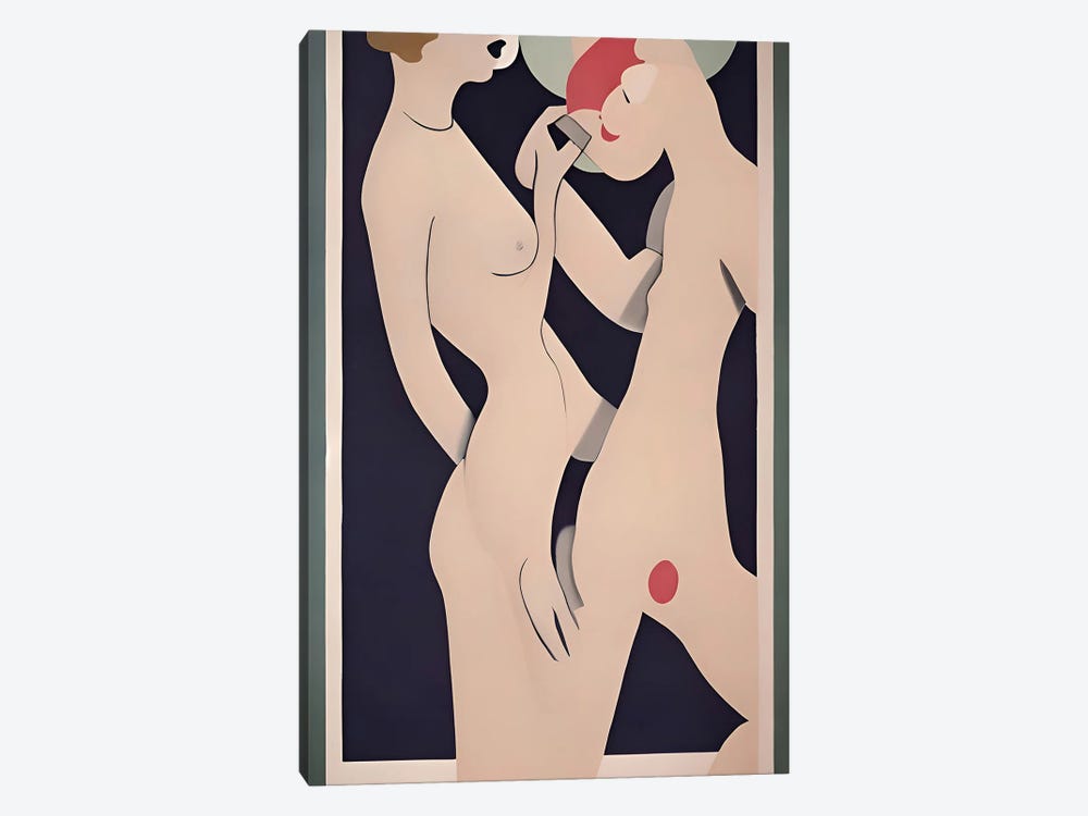 Ai Art Deco' I by Alessandro Della Torre 1-piece Canvas Artwork