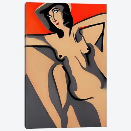 Ai Art Deco' III Canvas Print #ADT1357} by Alessandro Della Torre Canvas Art Print