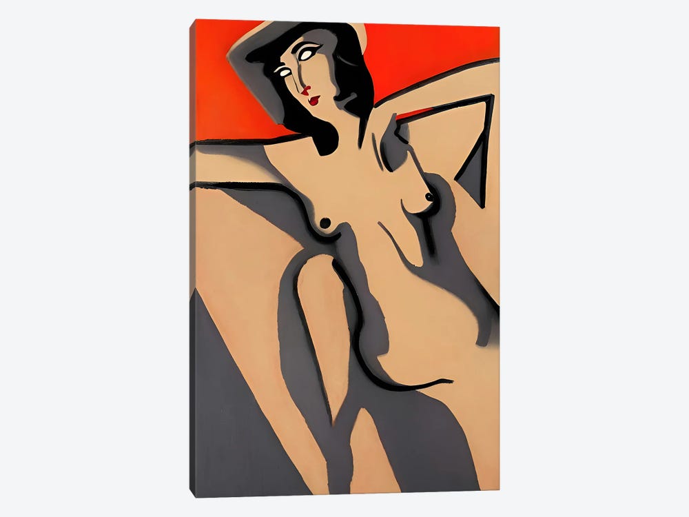 Ai Art Deco' III by Alessandro Della Torre 1-piece Canvas Art