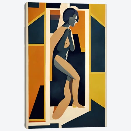 Ai Art Deco' IV Canvas Print #ADT1358} by Alessandro Della Torre Canvas Artwork