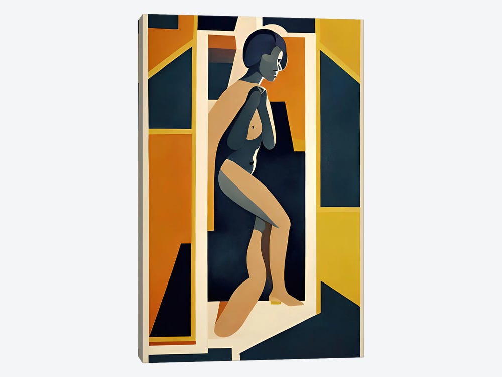 Ai Art Deco' IV by Alessandro Della Torre 1-piece Canvas Print