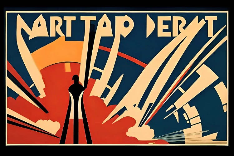 Ai Art Deco' VII by Alessandro Della Torre wall art