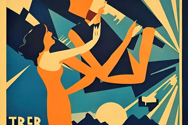 Art Deco: Ai Art Deco' IX by Alessandro Della Torre