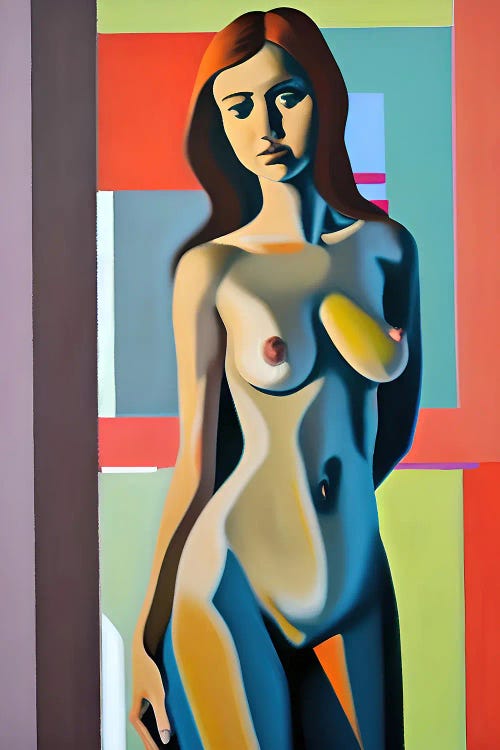 Nude Art Deco'