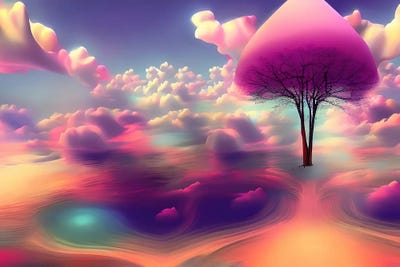 Ai Surreal World II by Alessandro Della Torre canvas print