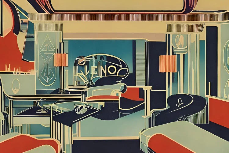 Art Deco Interior Design V