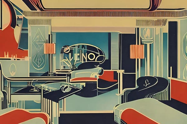 Art Deco: Art Deco Interior Design V by Alessandro Della Torre