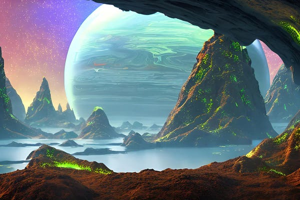 Surreal Alien Planet I