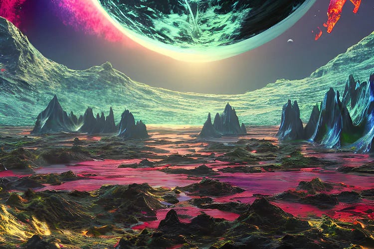 Surreal Alien Planet II