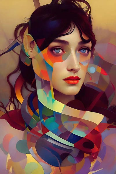 All Things Kandinsky: A Woman Kandinsky Would Be Proud Of VI by Alessandro Della Torre