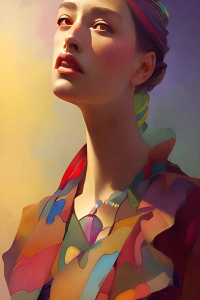 All Things Kandinsky: A Woman Kandinsky Would Be Proud Of XVII by Alessandro Della Torre