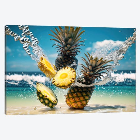 Pineapples From Maldive Canvas Print #ADT1431} by Alessandro Della Torre Art Print
