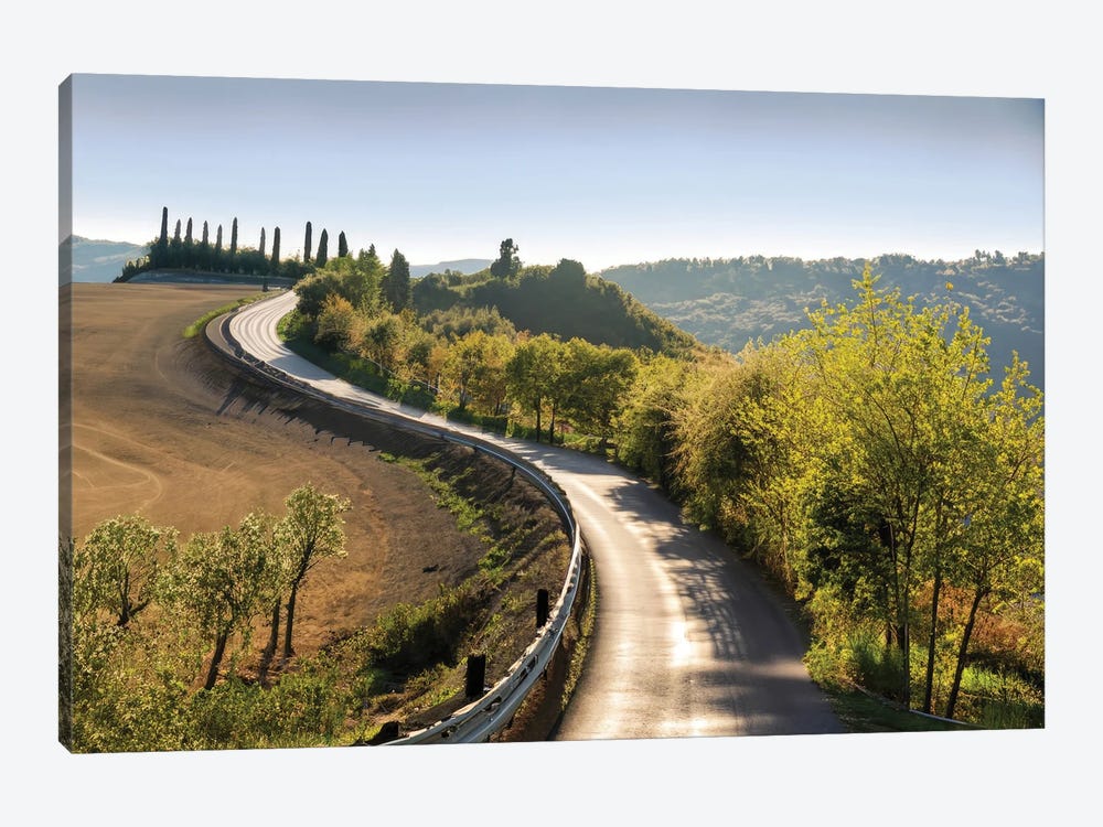 Tuscany Beautiful Italian Road by Alessandro Della Torre 1-piece Canvas Art Print
