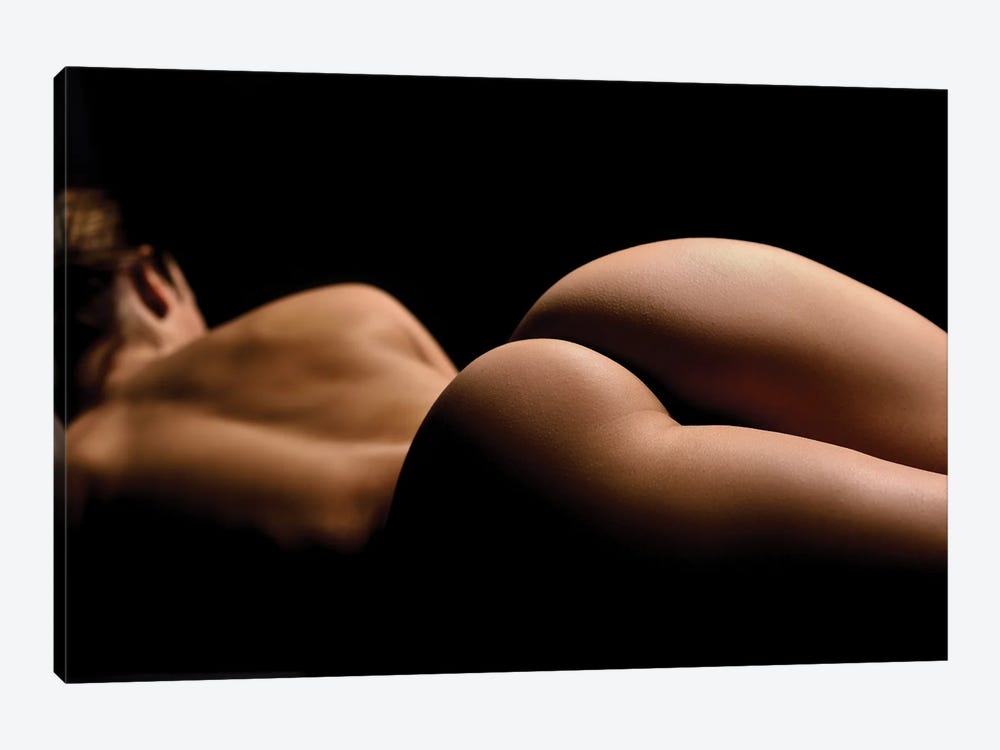Nude Close Up Of Naked Woman's Ass And Buttocks II by Alessandro Della Torre 1-piece Canvas Art Print