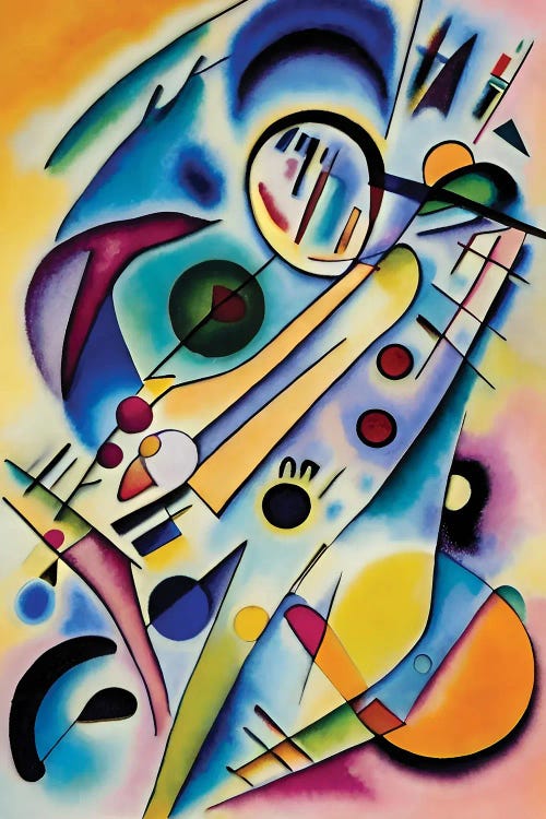 Abstract Painting In The Style Of Kandinsky XI