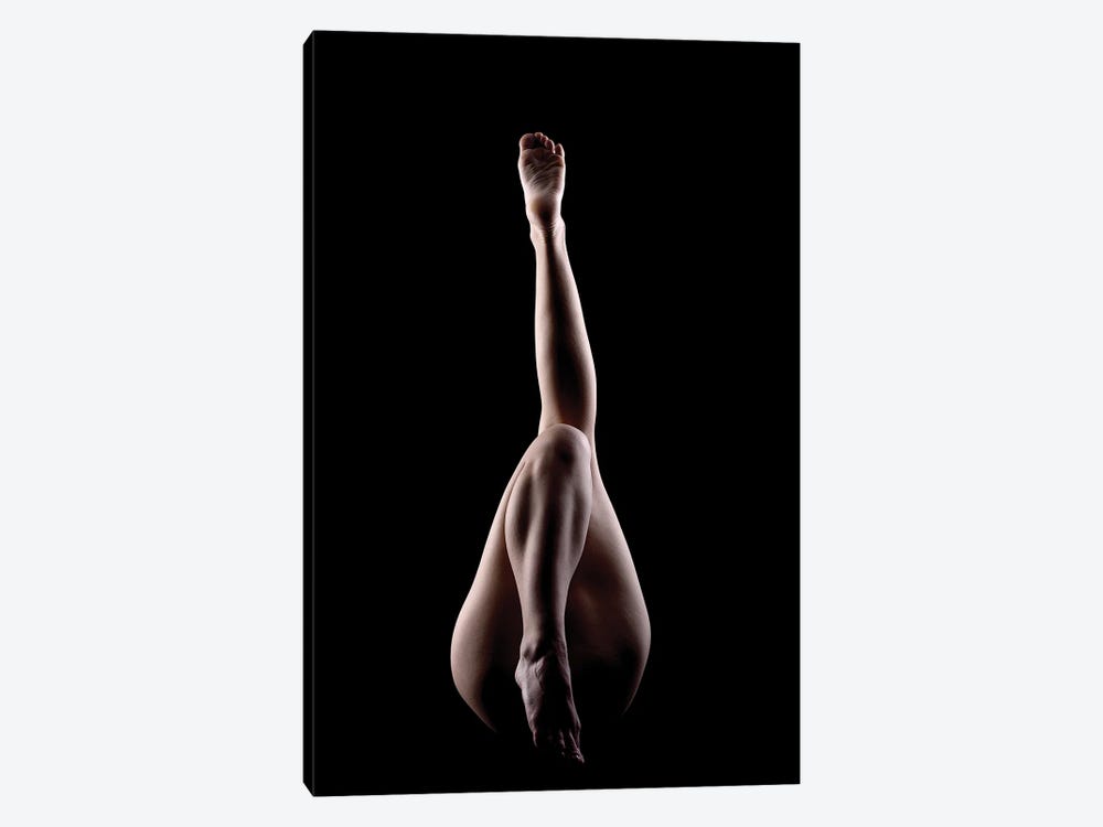 Nude Woman's Naked Legs by Alessandro Della Torre 1-piece Canvas Print