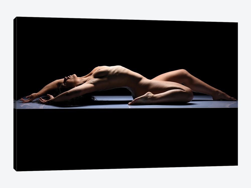 Fine Art Nude Woman Laying Down Naked I by Alessandro Della Torre 1-piece Canvas Wall Art
