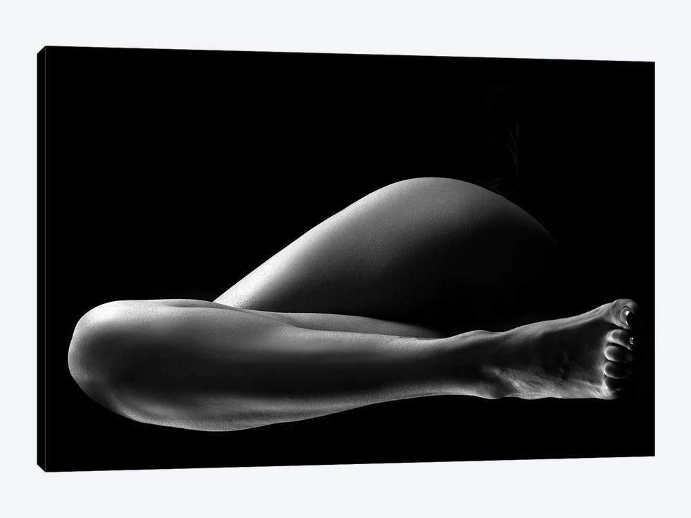 Black And White Nude Woman's Legs II by Alessandro Della Torre 1-piece Canvas Artwork