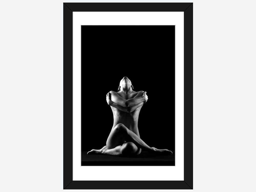 Photograph Erotic Art - Nude woman sitting on a man Sticker by  Dreampictures