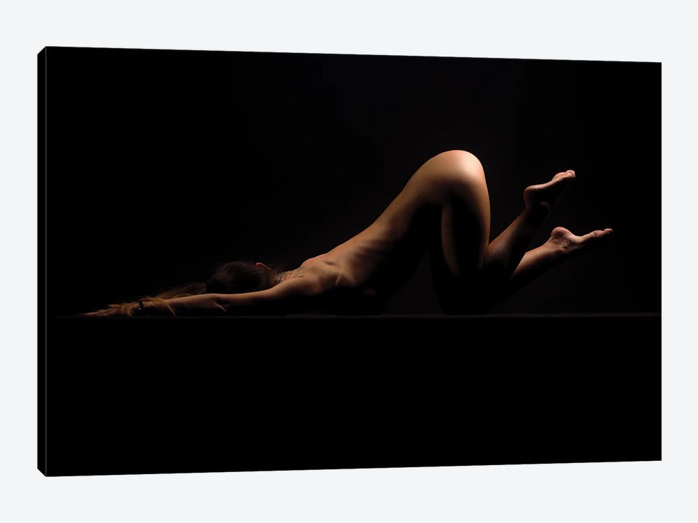 Nude Woman Laying Down With Booty Up II by Alessandro Della Torre 1-piece Art Print