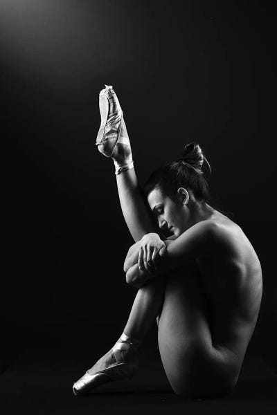 Ballet: Classic Ballerina Dancer In Ballet Tutu Dress Classical Posing VIII by Alessandro Della Torre