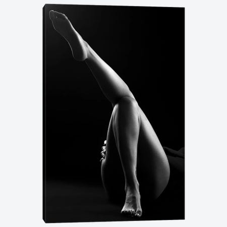 Black And White Nude Woman's Legs IV Canvas Print #ADT4} by Alessandro Della Torre Canvas Art