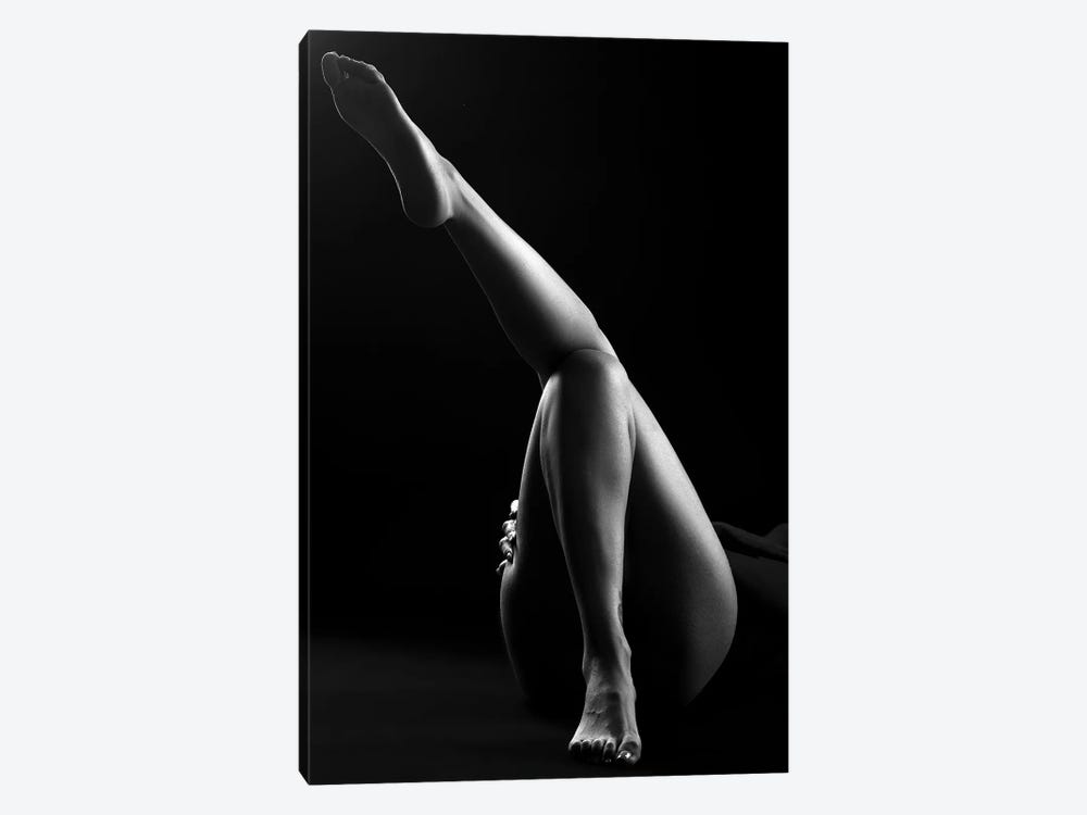 Black And White Nude Woman's Legs IV by Alessandro Della Torre 1-piece Canvas Artwork
