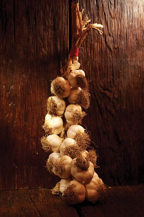 Basket Of Onion On Wood Wooden Table