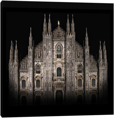Duomo, Milan, Italy, Gothic Style Canvas Art Print - Milan Art