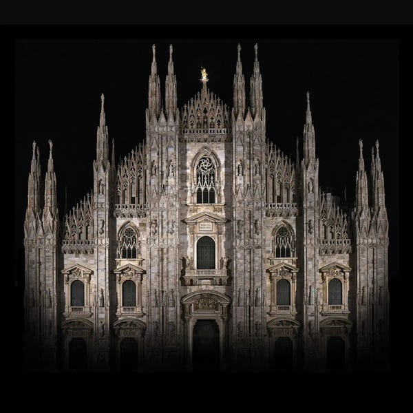 Lombardy: Duomo, Milan, Italy, Gothic Style by Alessandro Della Torre