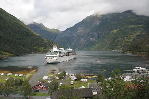 Norway: Geirangerfjord Overview Landscape Harbour by Alessandro Della Torre