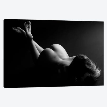 Nude Woman Laying Down Naked Sexy Canvas Print #ADT619} by Alessandro Della Torre Canvas Art Print