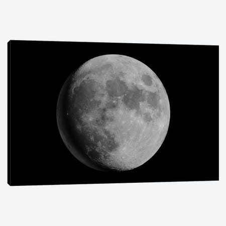Lunar Moon In The Space Canvas Print #ADT636} by Alessandro Della Torre Canvas Wall Art
