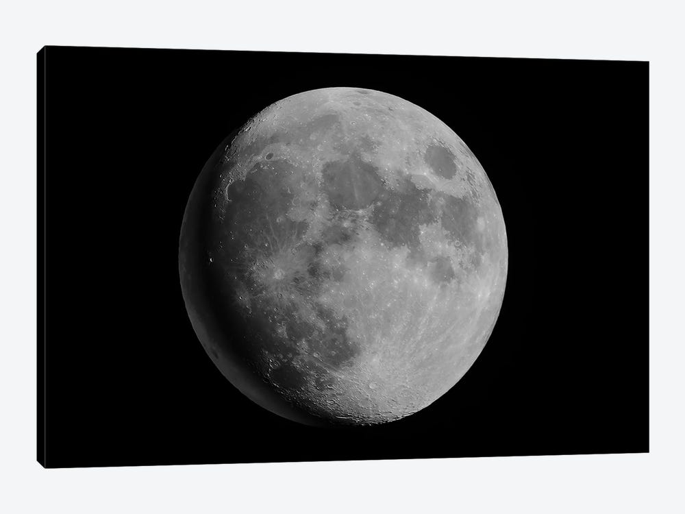 Lunar Moon In The Space by Alessandro Della Torre 1-piece Canvas Art