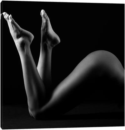 Nude Adult Woman VI Canvas Art Print - Alessandro Della Torre
