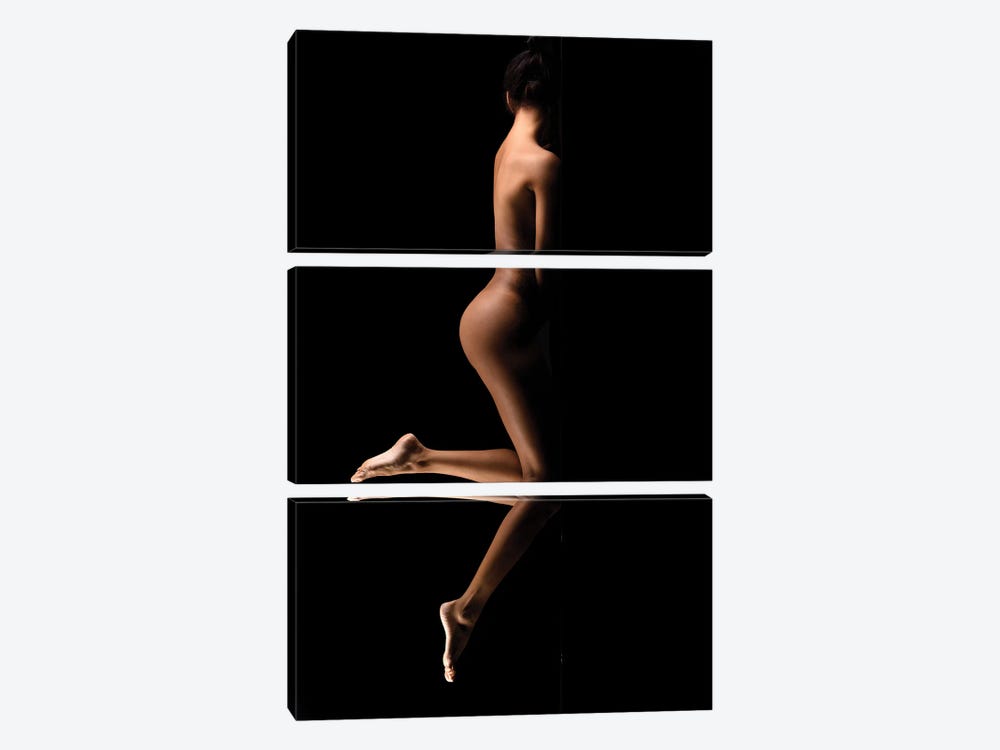 Nude Adult Woman VII by Alessandro Della Torre 3-piece Art Print