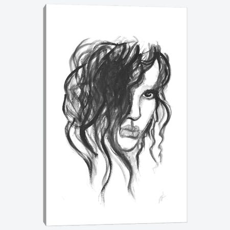 Sketch Of Portrait Of Woman Canvas Print #ADT701} by Alessandro Della Torre Art Print