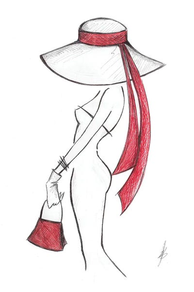 A Classy Woman by Alessandro Della Torre canvas print