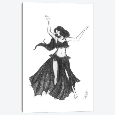 A Belly Dancer Canvas Print #ADT805} by Alessandro Della Torre Canvas Art Print